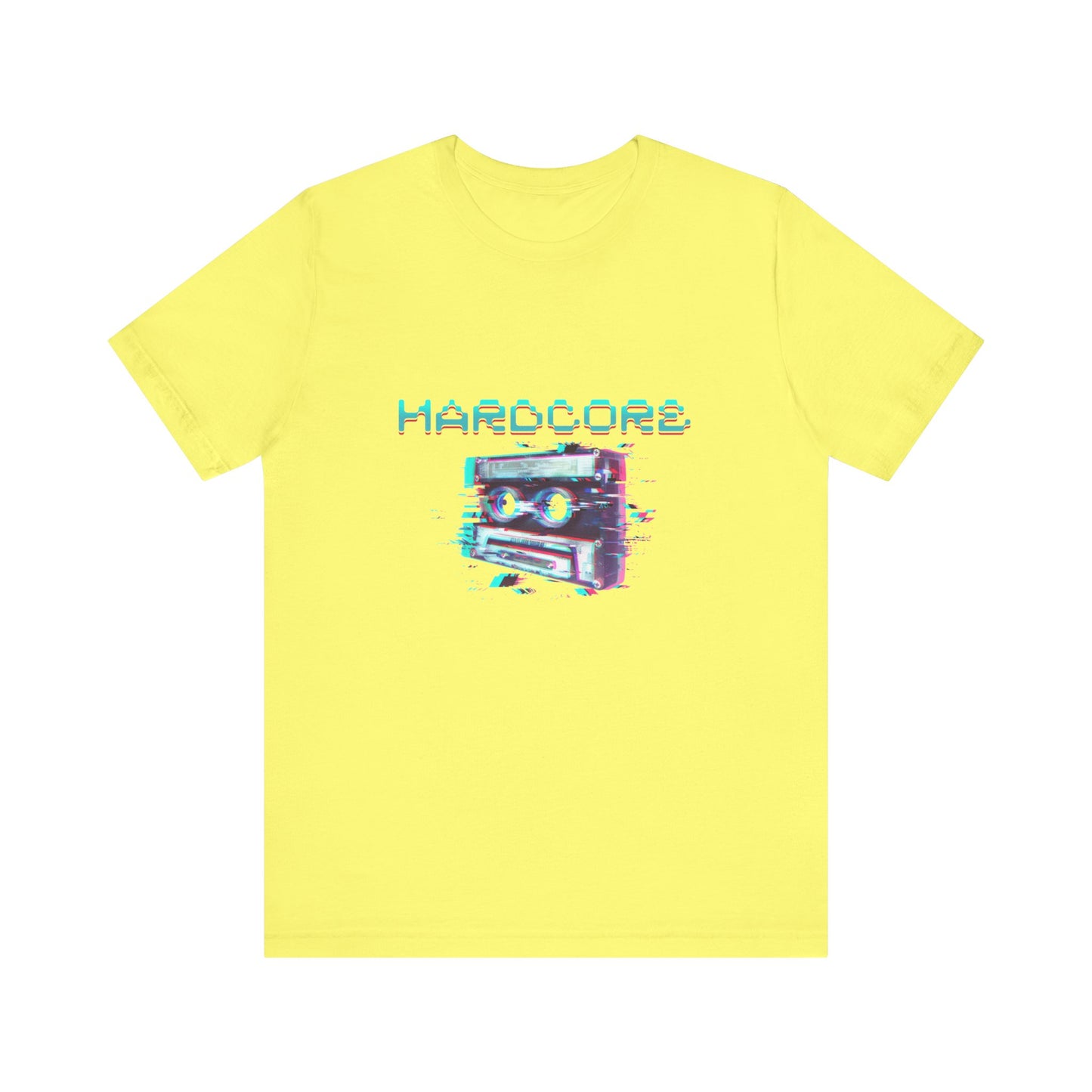 Techno - Hardcore Never Dies - Retro Graphic Tee, 90s Aesthetic Shirt unisex