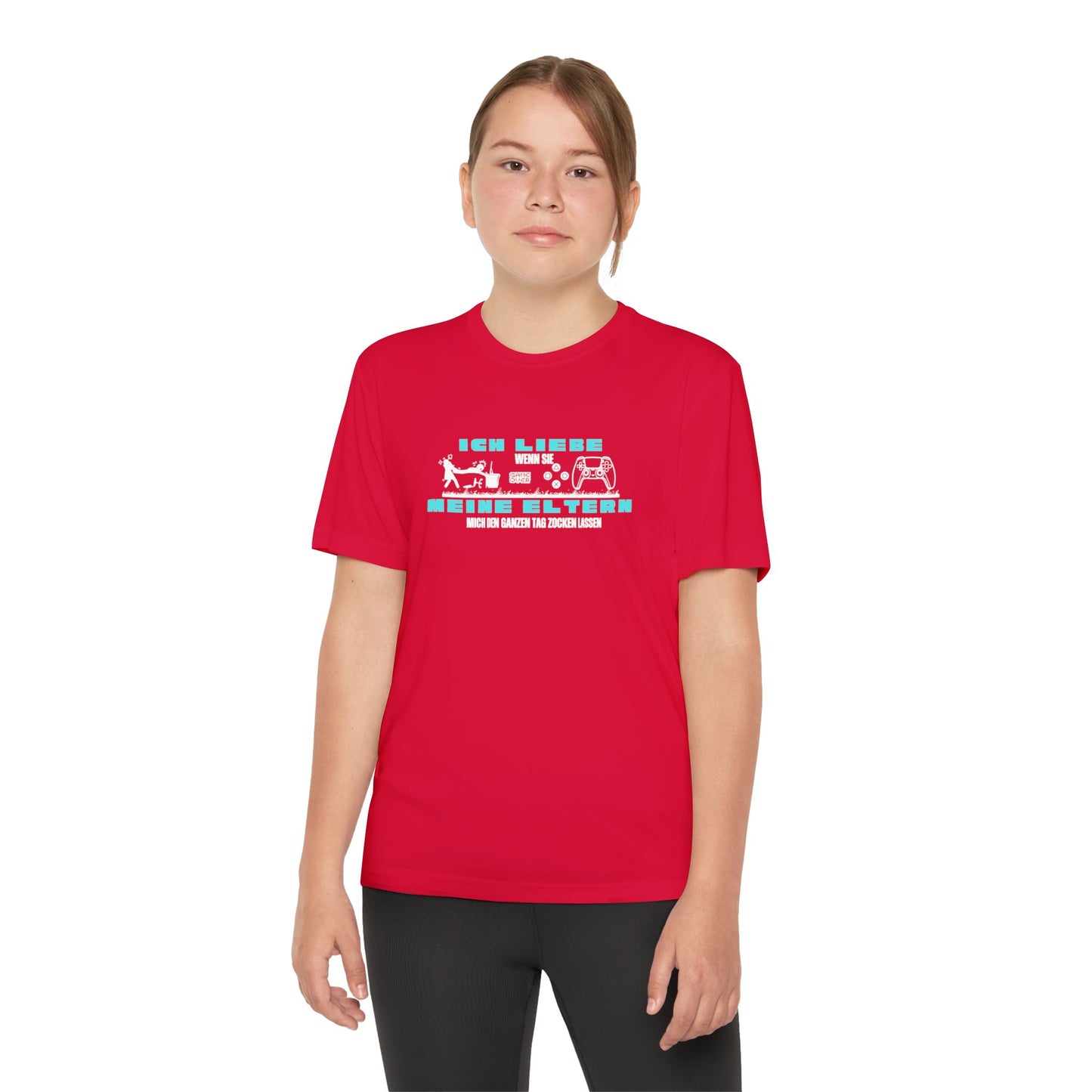 I love my parents - if I can play games all day... Fun Shirt