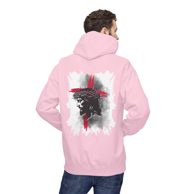 Faith-Inspired Hoodie: Blessed, Saved, Loved - Christian JESUS