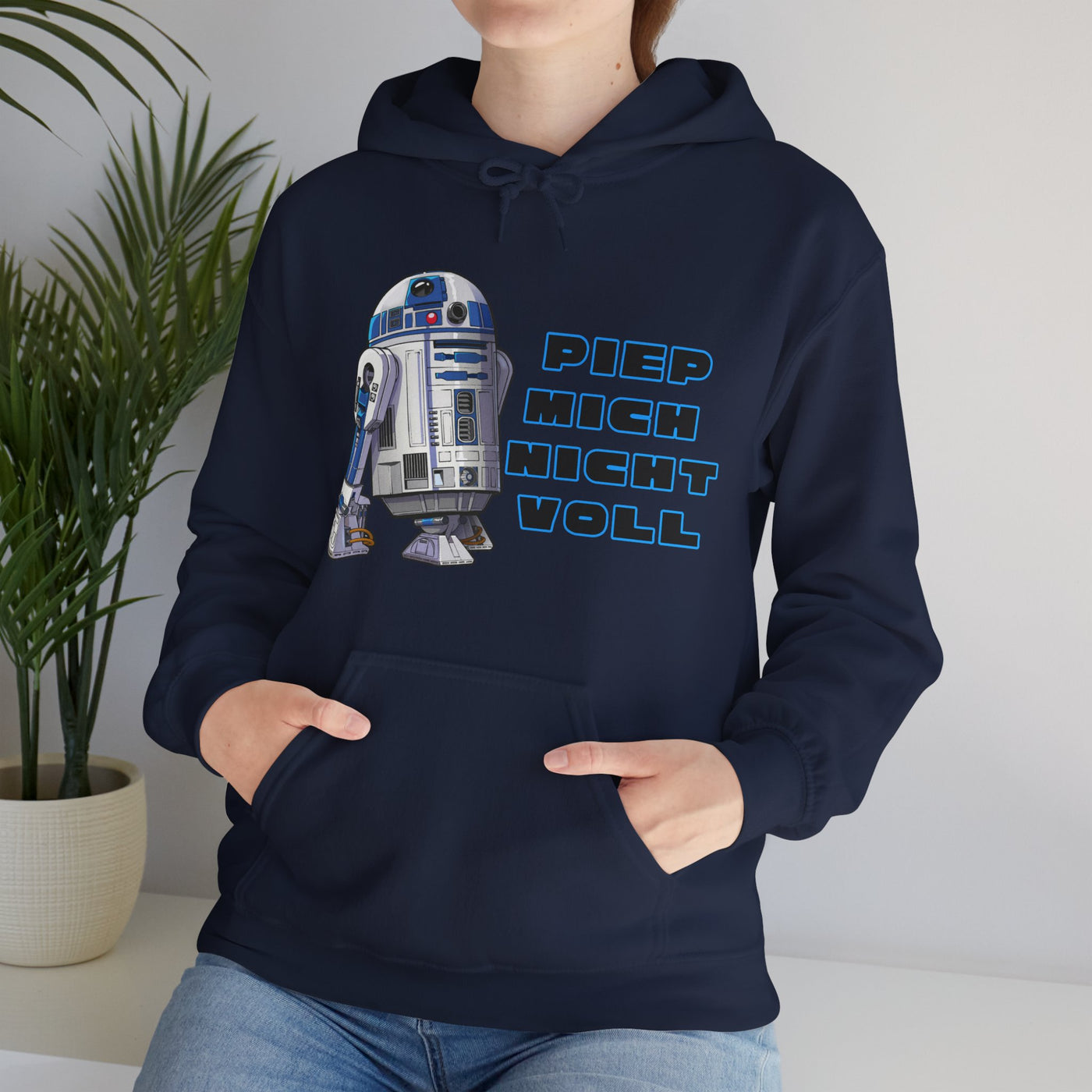 R2-D2 Graphic Hoodie - "Piep mich nicht voll"