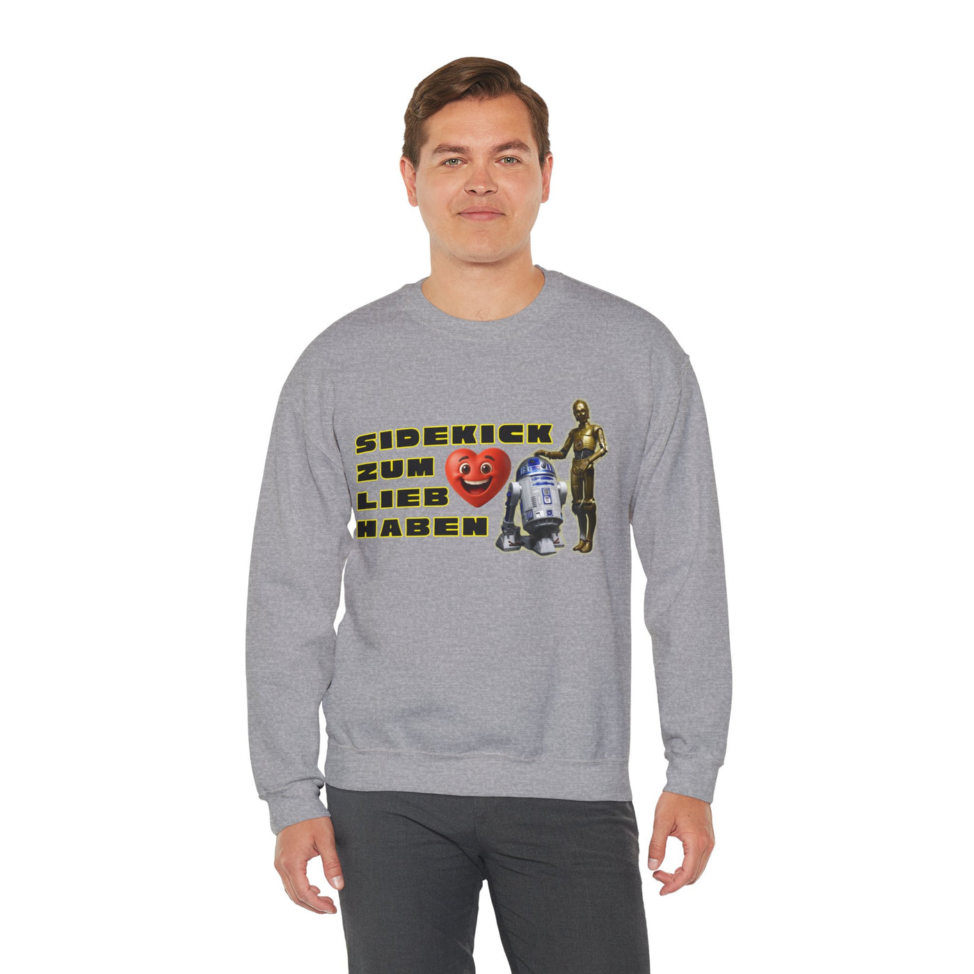 Star Wars Inspired Crewneck Sweatshirt - 'Sidekick to Love'