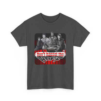 Don't Hassel the Hoff Unisex Heavy Cotton Tee | Retro Humor Shirt for Fans
