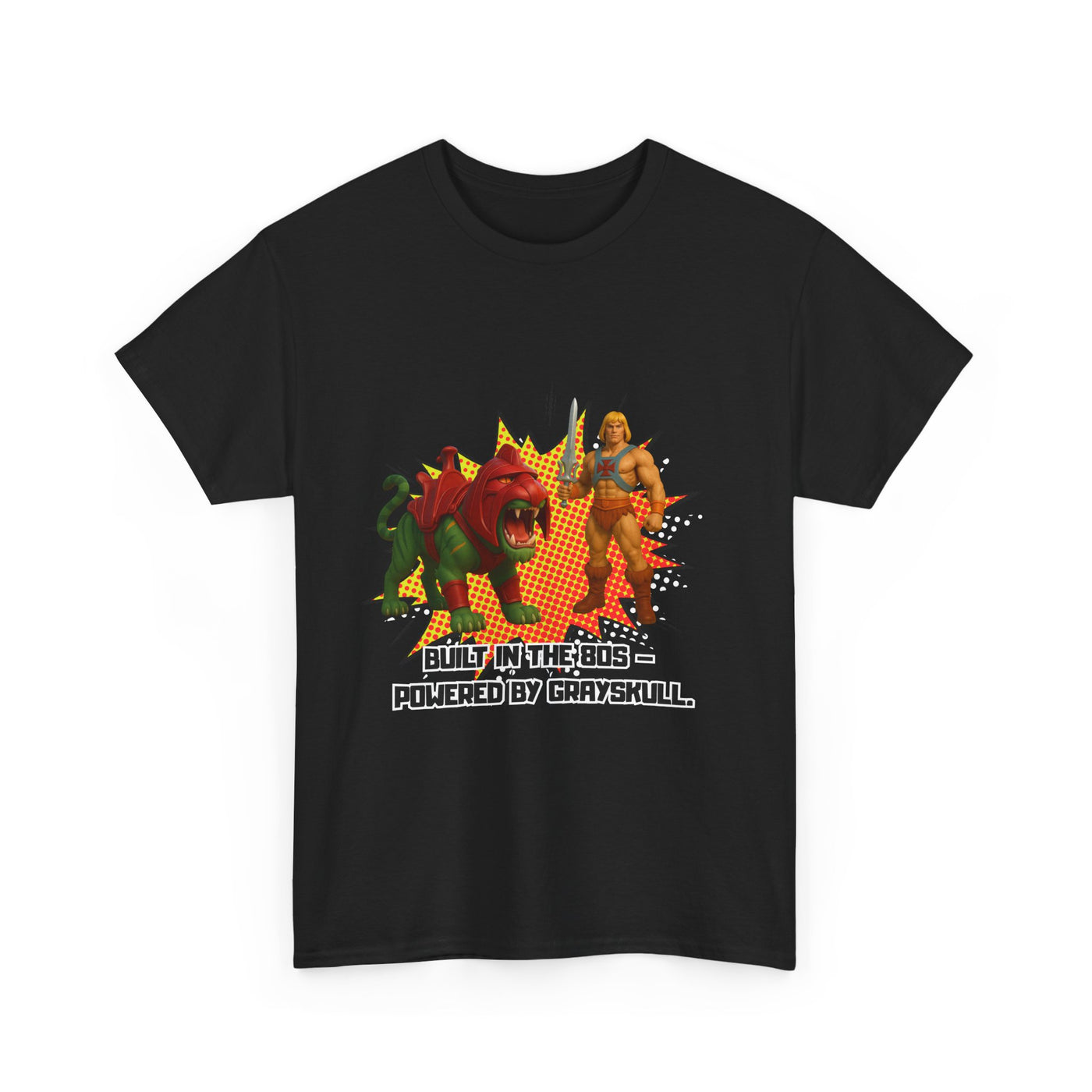 He-Man Unisex Vintage Master of the Universe Retro T-Shirt