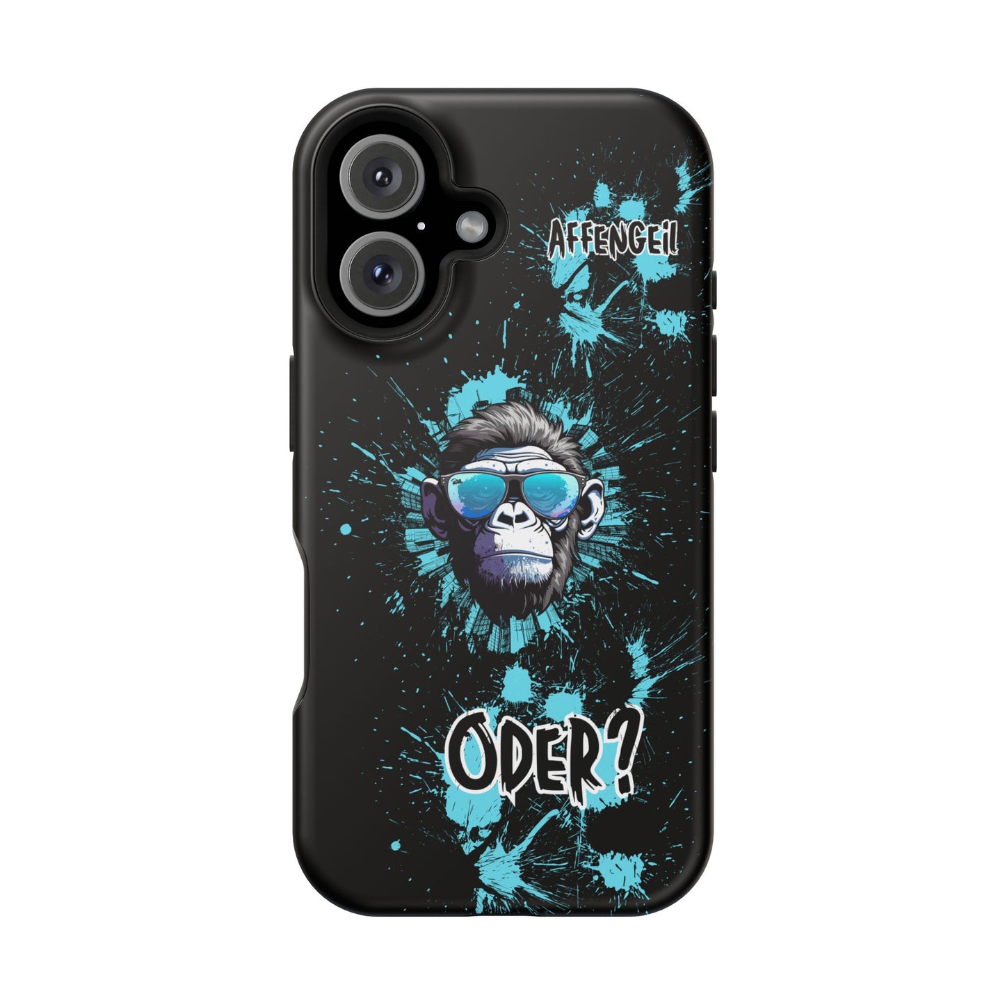 Affengeil - oder? Trendy Gorilla Phone Case - Impact-Resistant, Bold Design for Animal Lovers