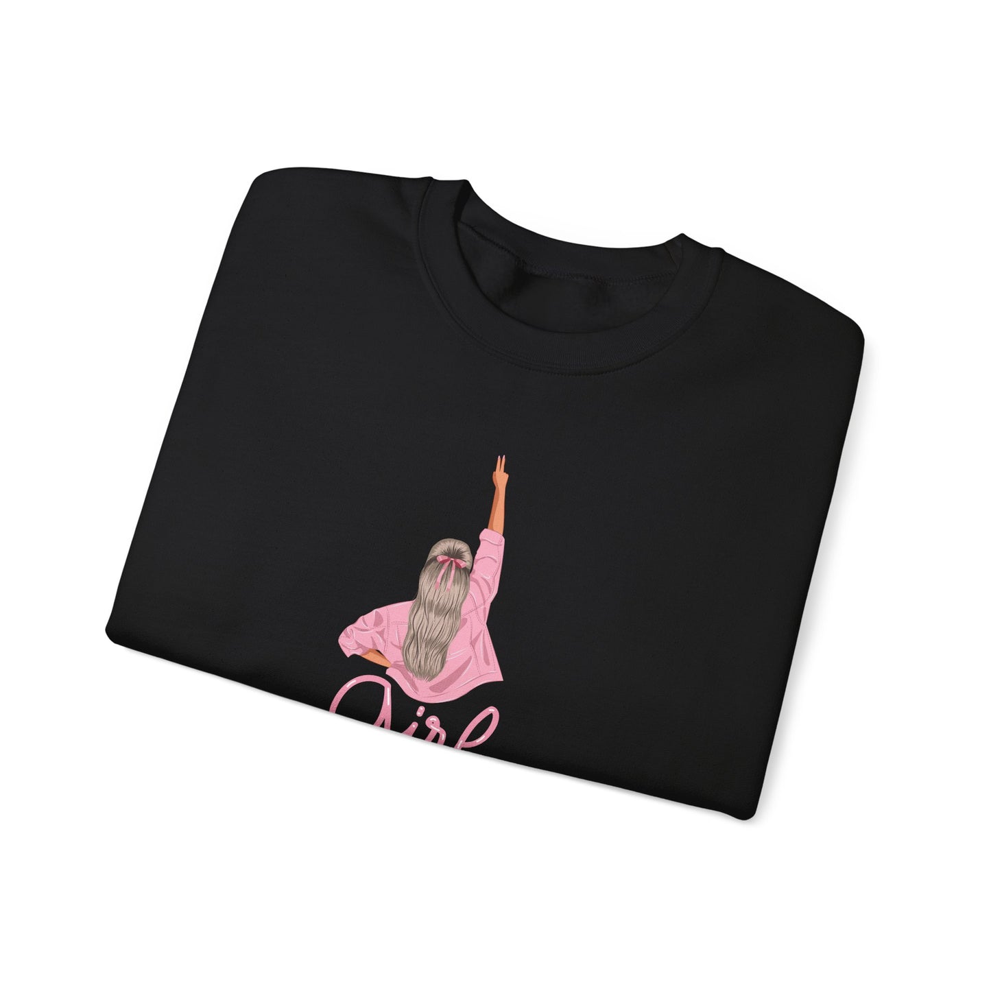 Girl Power Unisex Crewneck Sweatshirt,
