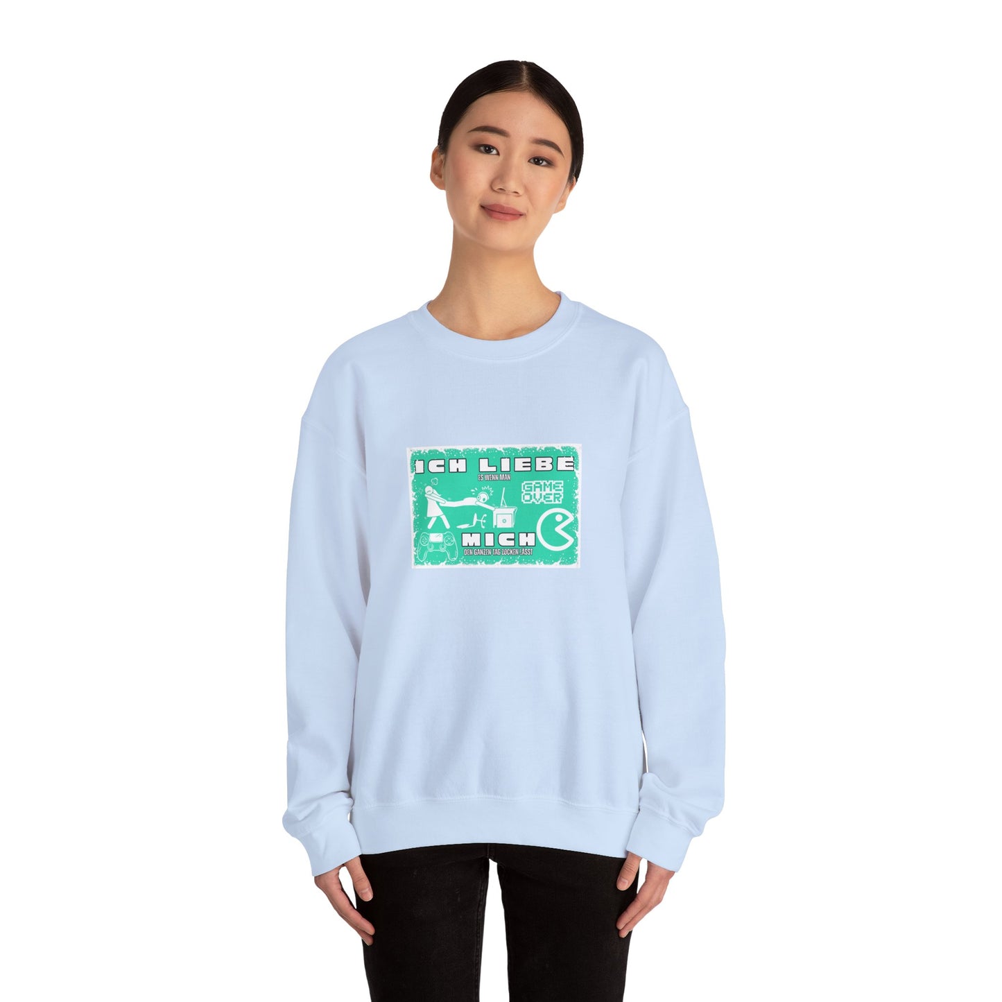 Ich liebe zocken Sweatshirt