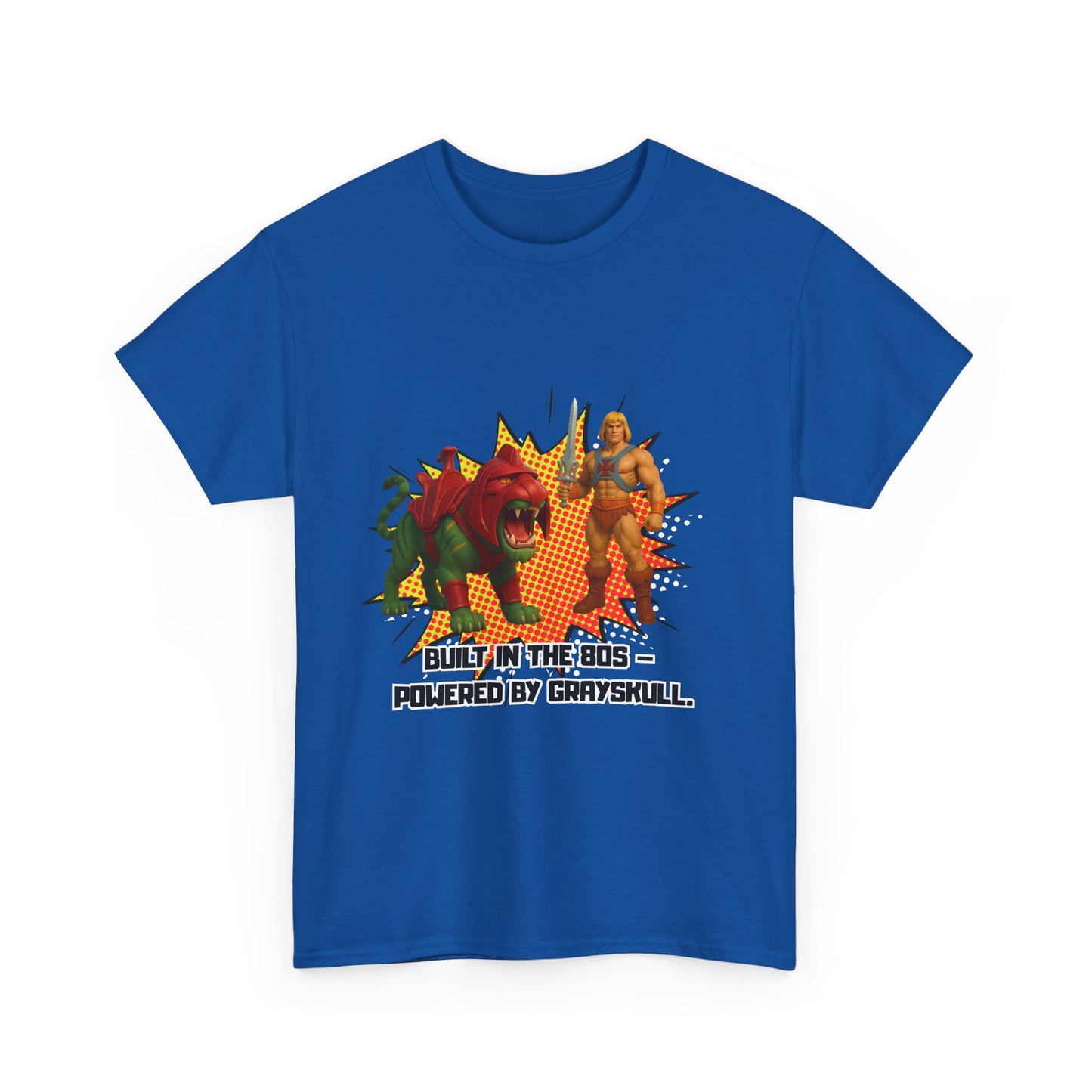 He-Man Unisex Vintage Master of the Universe Retro T-Shirt