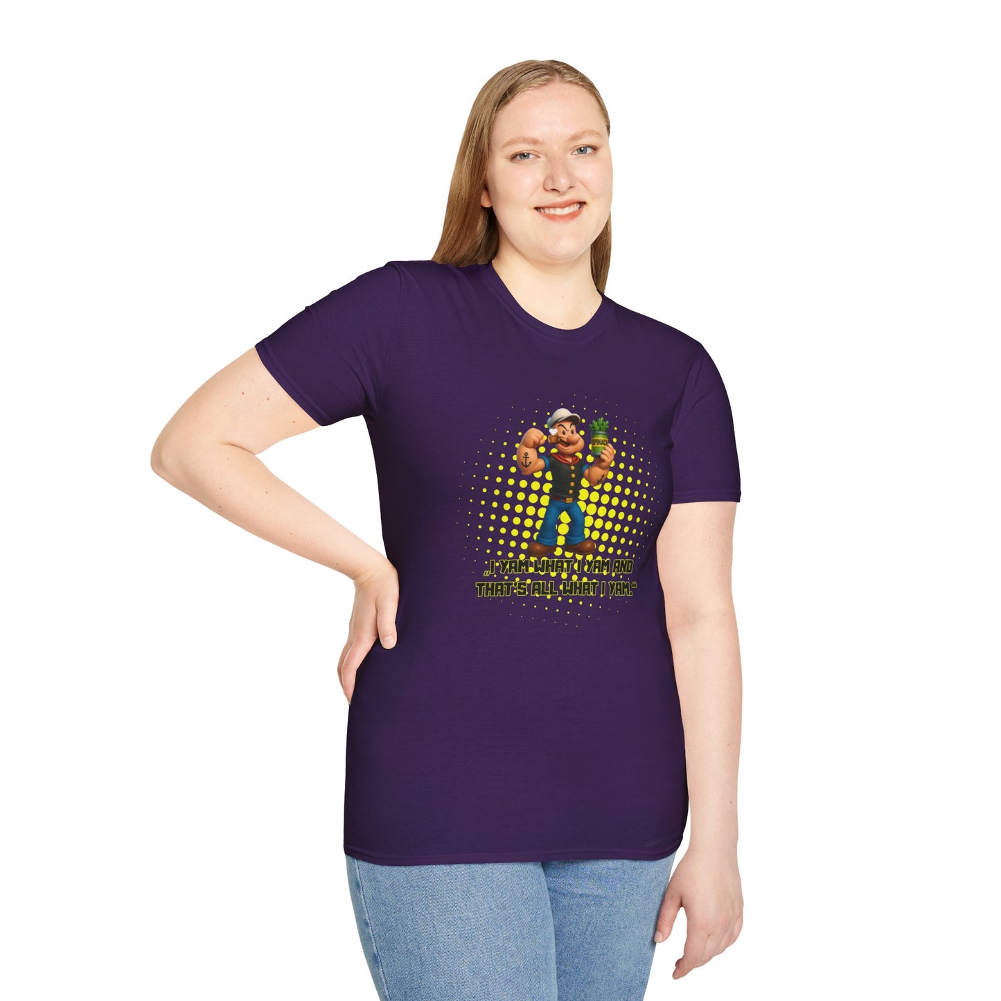 Retro Popeye Unisex Softstyle T-Shirt