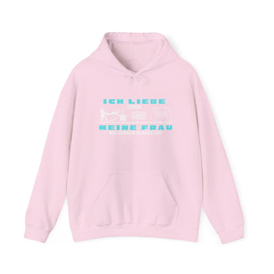 Gaming Love Unisex Hooded Sweatshirt - "Ich Liebe Es Wenn Meine Frau"