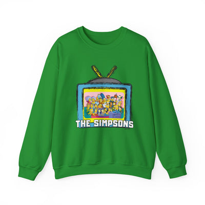 The Simpsons Unisex Heavy Cotton Sweatshirt