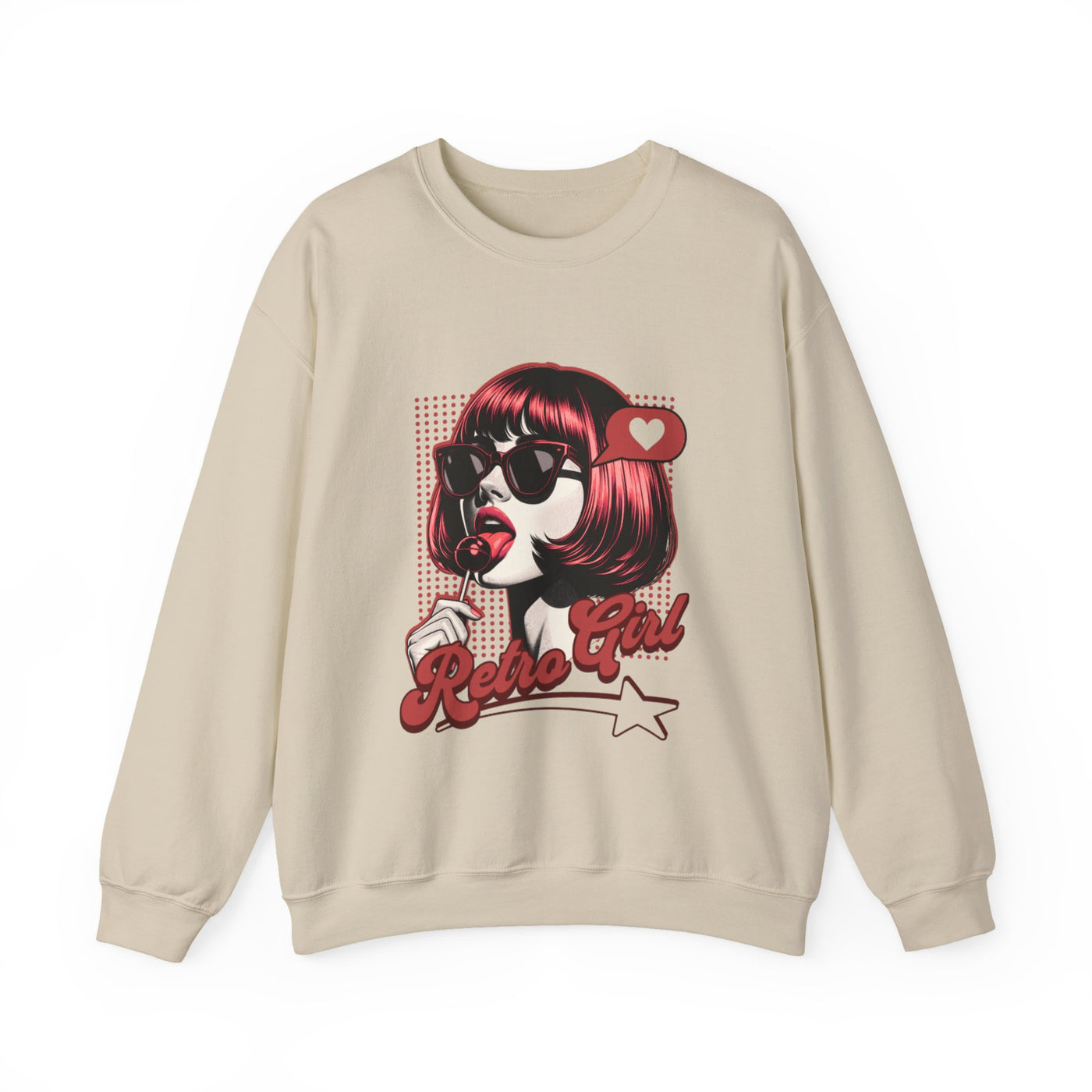 Retrogirl  Pop Art Women's Sweatshirt