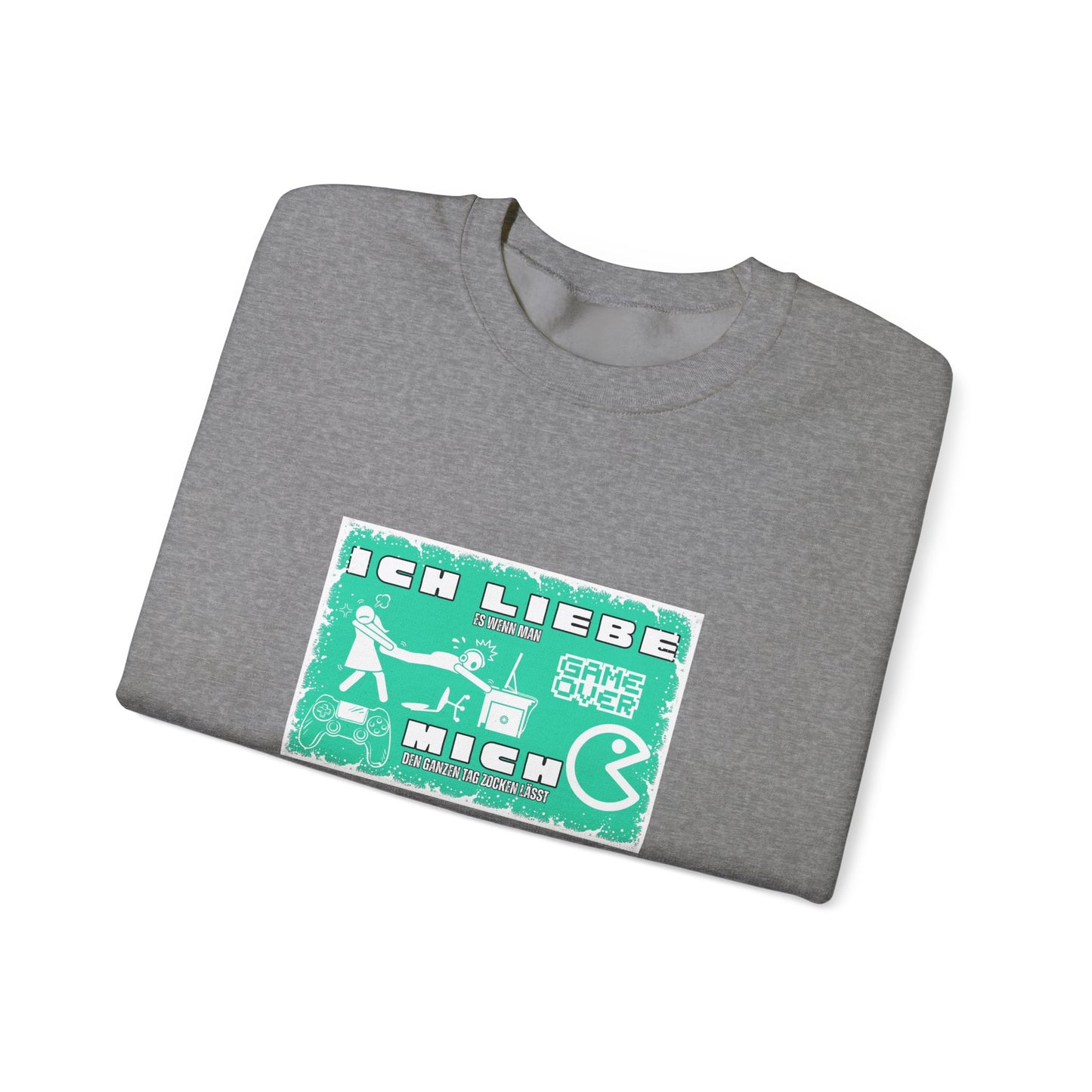 Ich liebe zocken Sweatshirt