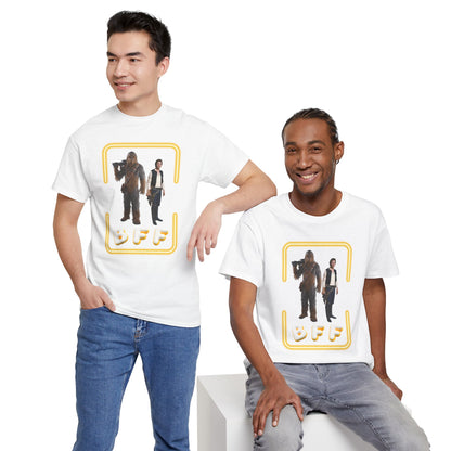 BFF Chewbacca & Han Solo Unisex Heavy Cotton Shirt