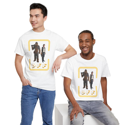 BFF Chewbacca &amp; Han Solo Unisex Heavy Cotton Shirt