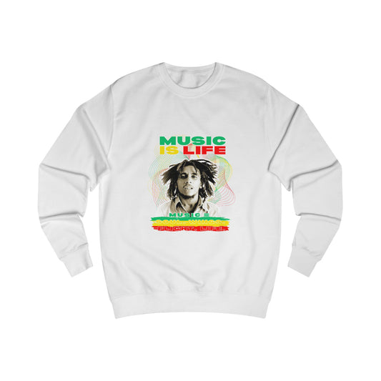 Music is Life Unisex Sweatshirt, Music Lover