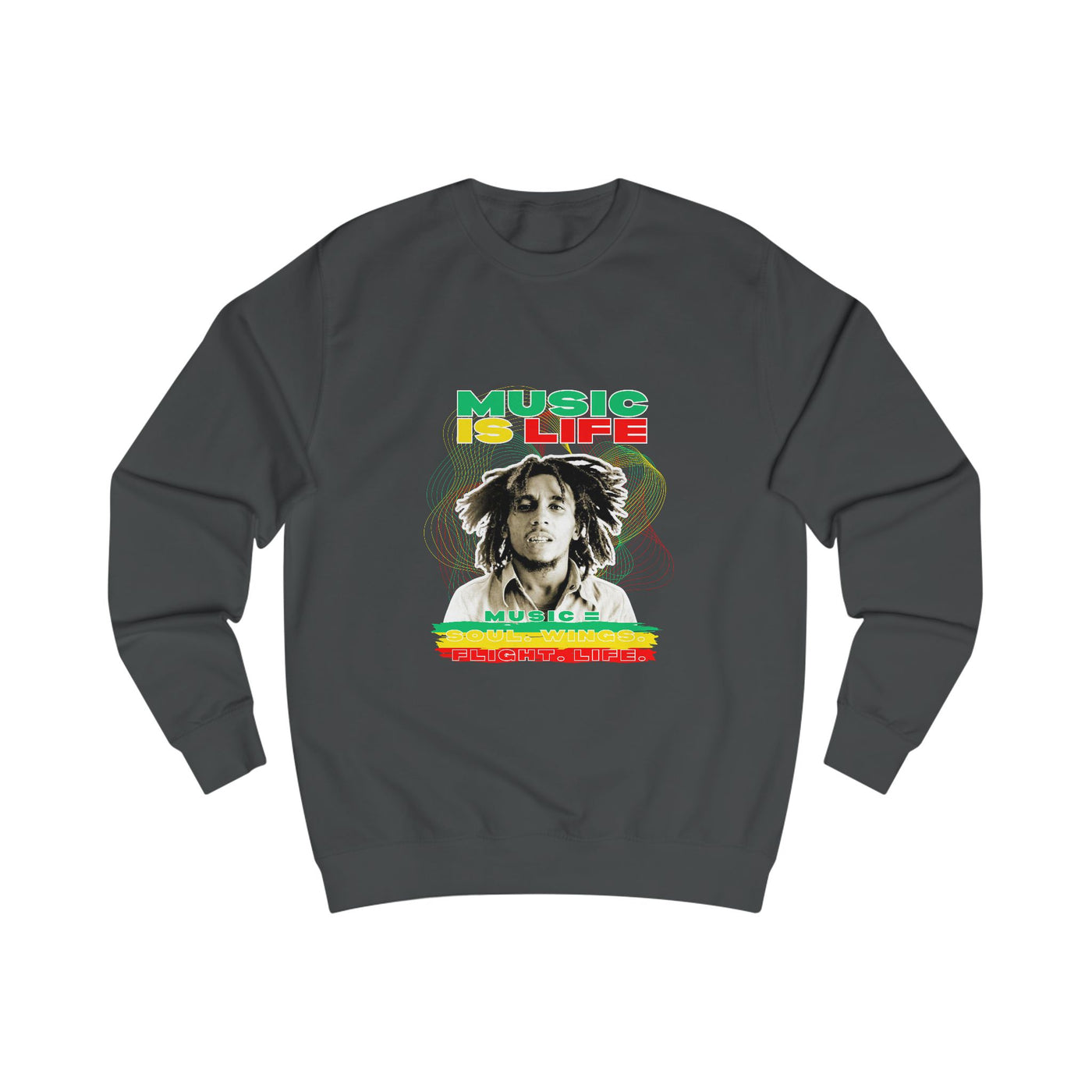 Music is Life Unisex Sweatshirt, Music Lover