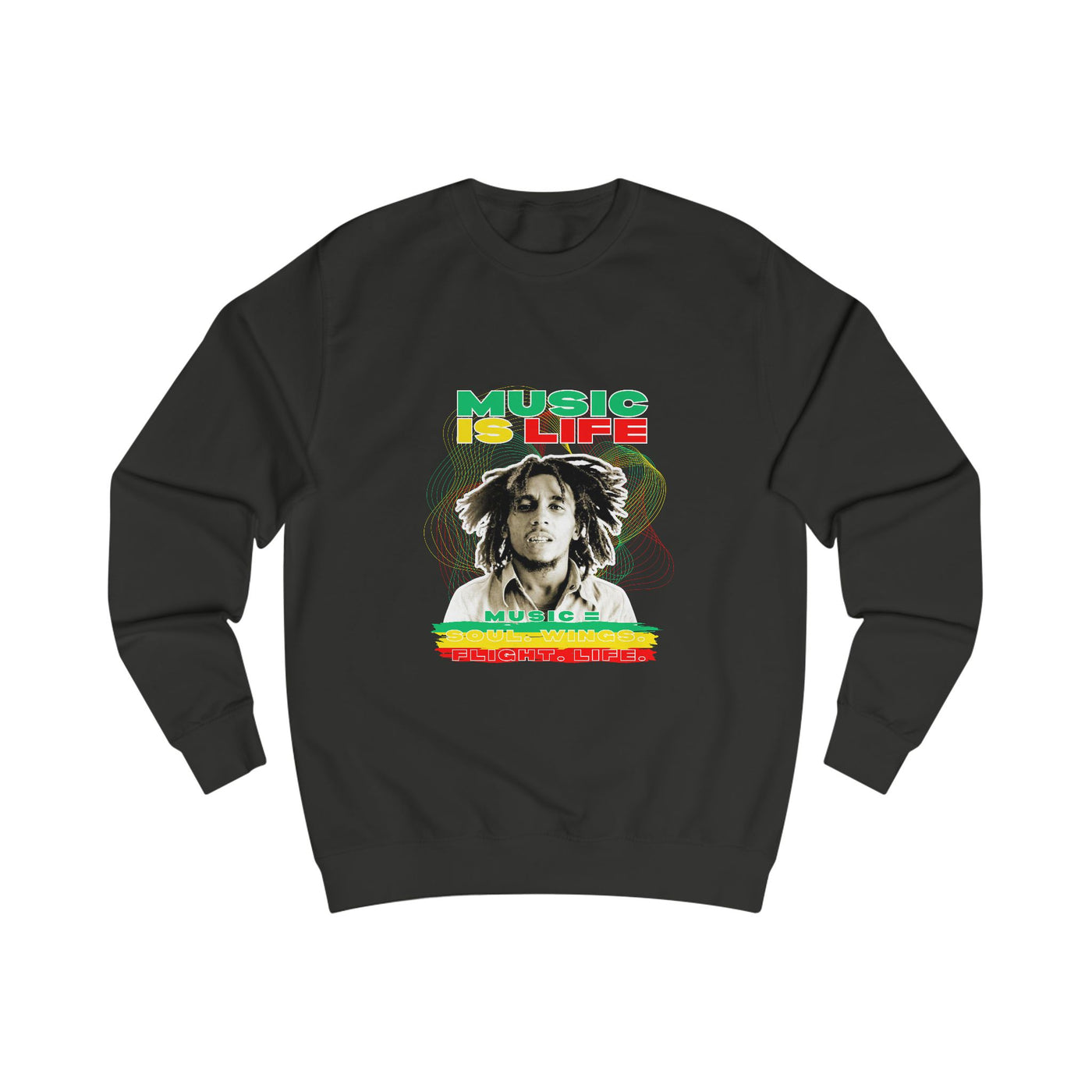 Music is Life Unisex Sweatshirt, Music Lover