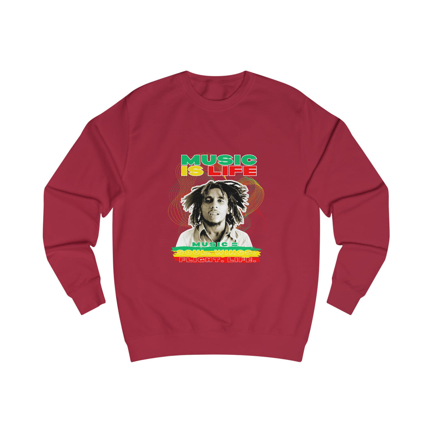 Music is Life Unisex Sweatshirt, Music Lover