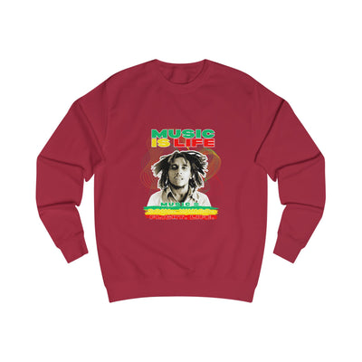 Music is Life Unisex Sweatshirt, Music Lover