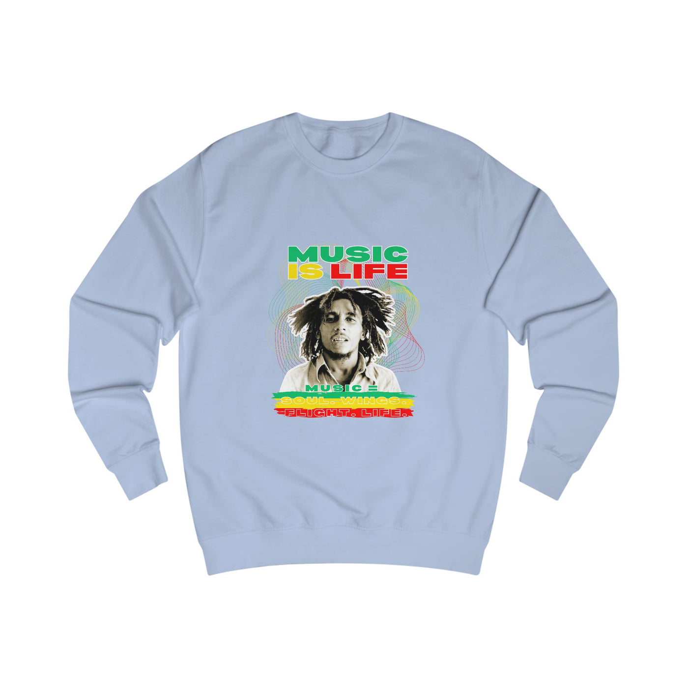 Music is Life Unisex Sweatshirt, Music Lover