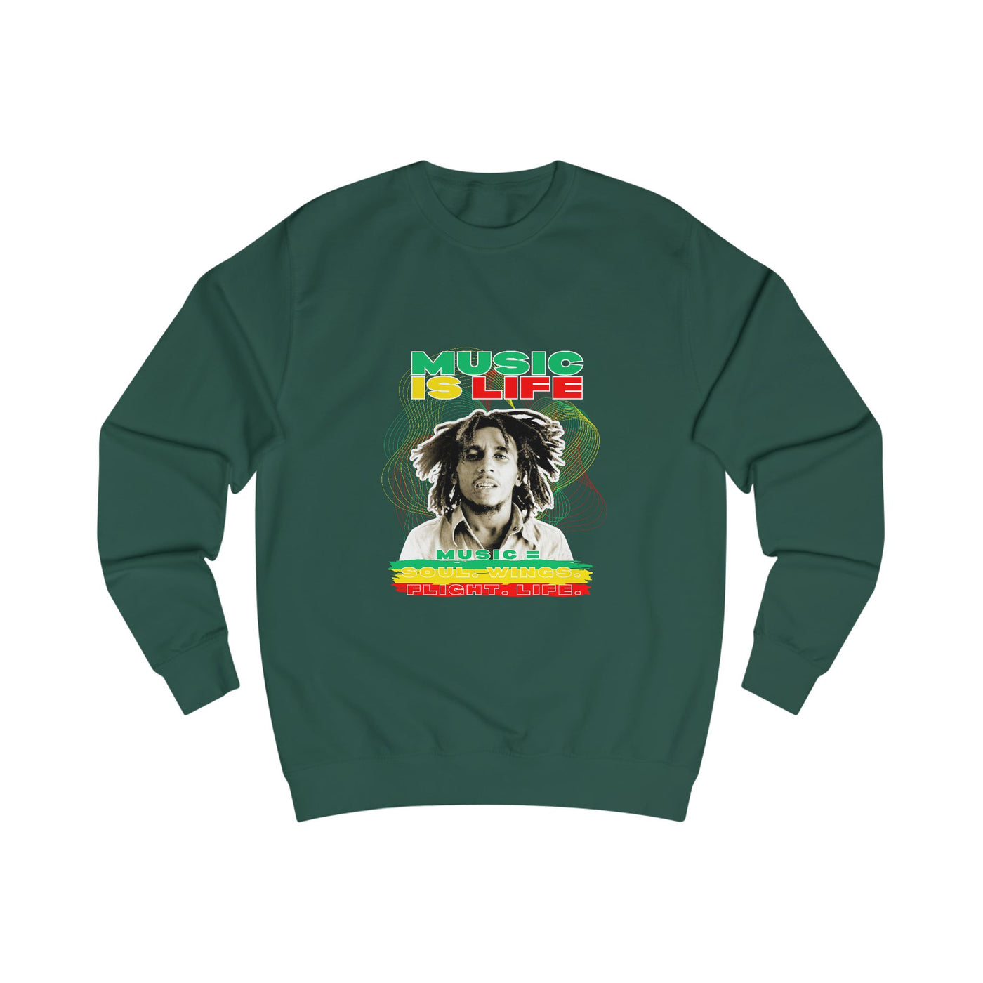 Music is Life Unisex Sweatshirt, Music Lover