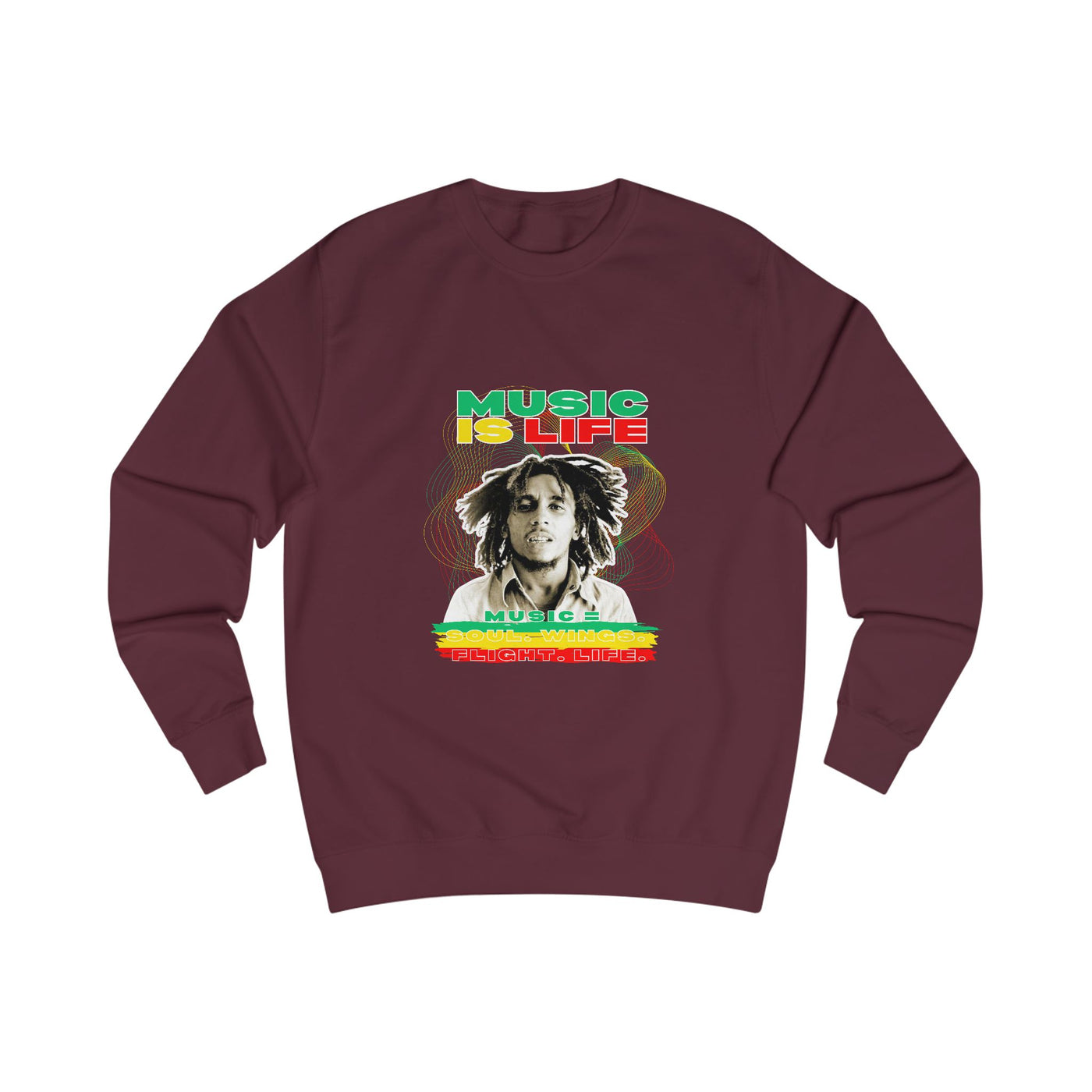 Music is Life Unisex Sweatshirt, Music Lover