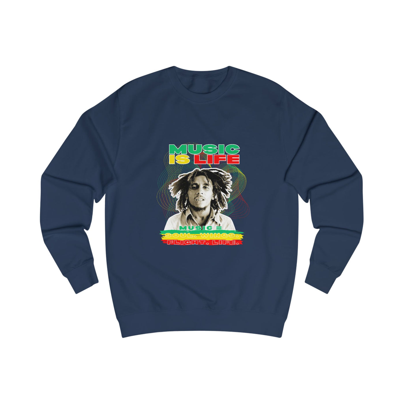 Music is Life Unisex Sweatshirt, Music Lover