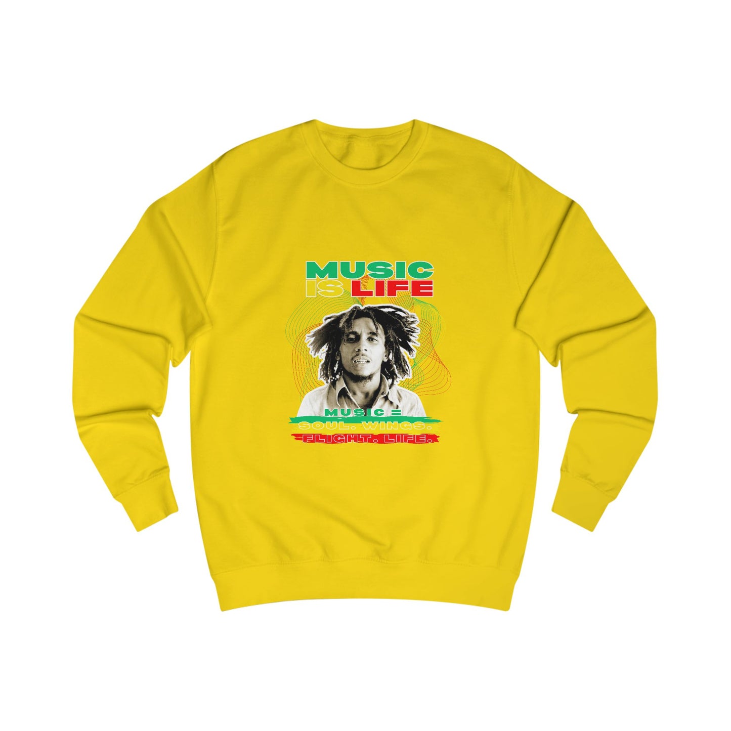 Music is Life Unisex Sweatshirt, Music Lover