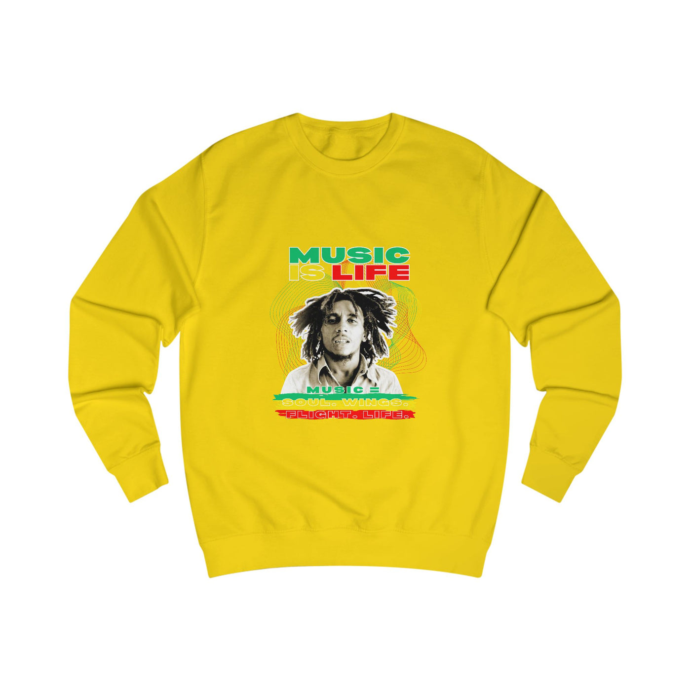 Music is Life Unisex Sweatshirt, Music Lover