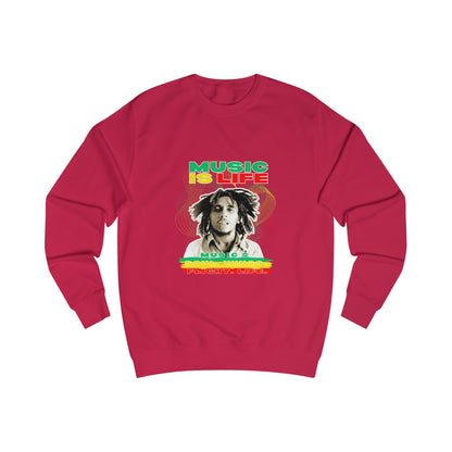 Music is Life Unisex Sweatshirt, Music Lover