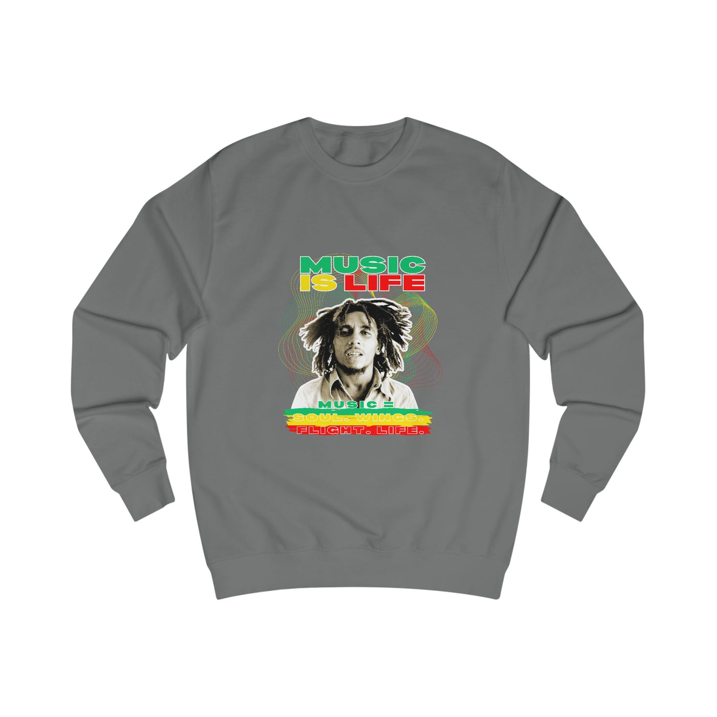 Music is Life Unisex Sweatshirt, Music Lover