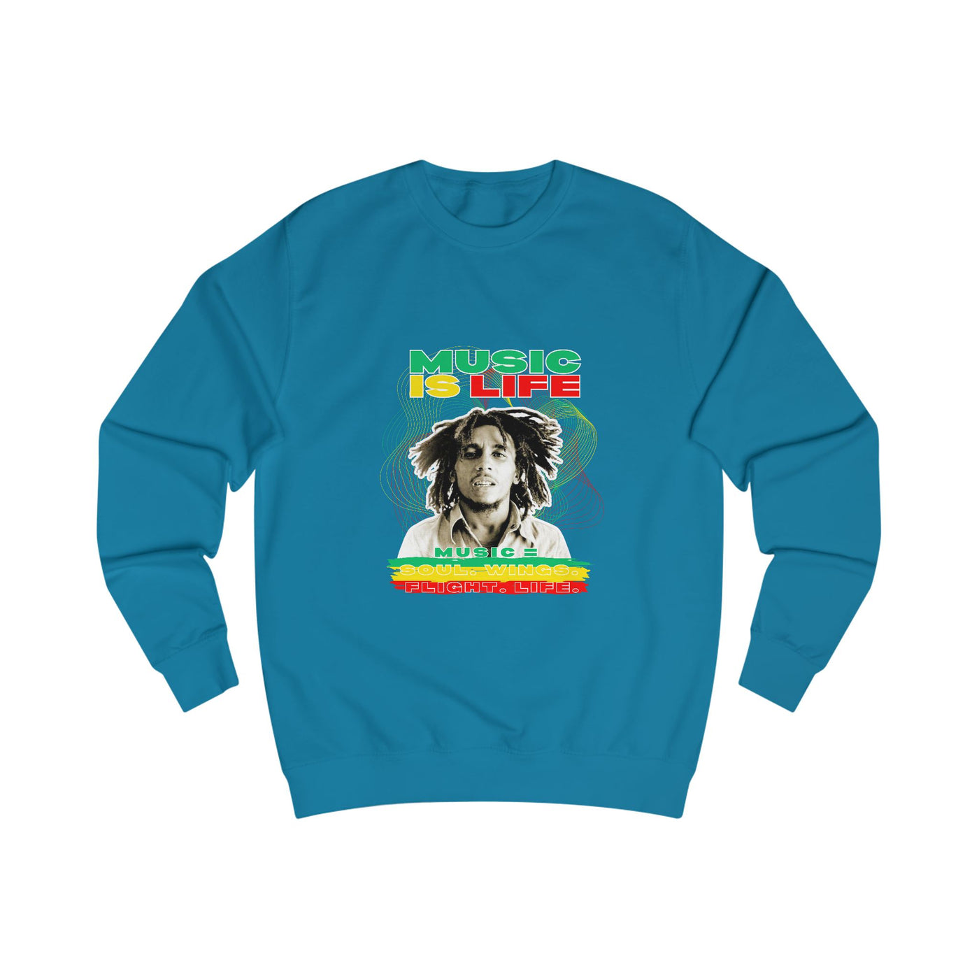 Music is Life Unisex Sweatshirt, Music Lover