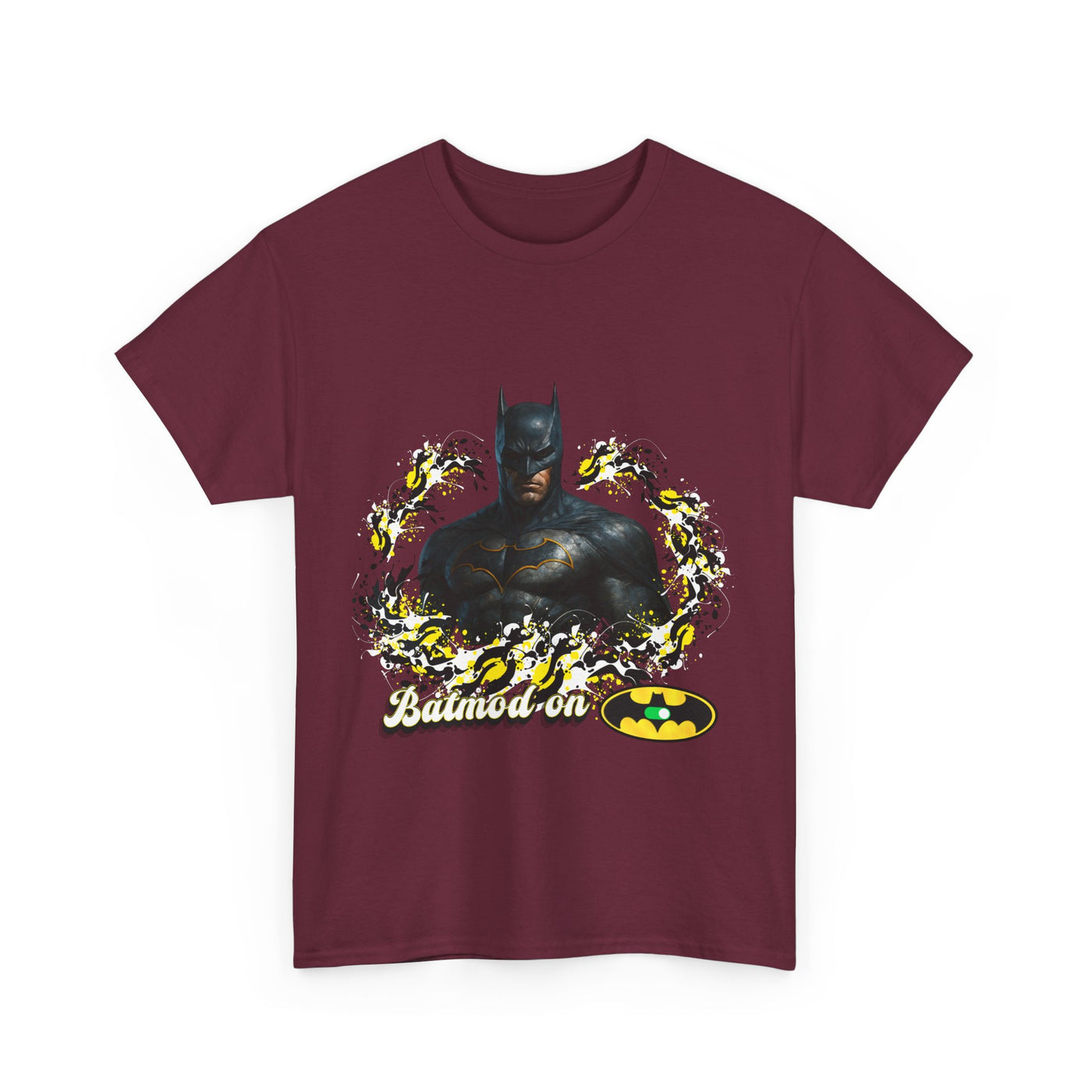 Batman "batmode on" , Unisex Cotton T-Shirt