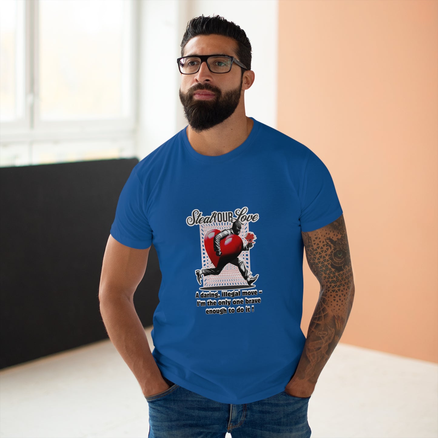 Steal Our Love T-Shirt, Romantic Gift for Him, Funny Relationship Tee, Valentine's Day Surprise, Casual Love Shirt, Unique Couple Merch