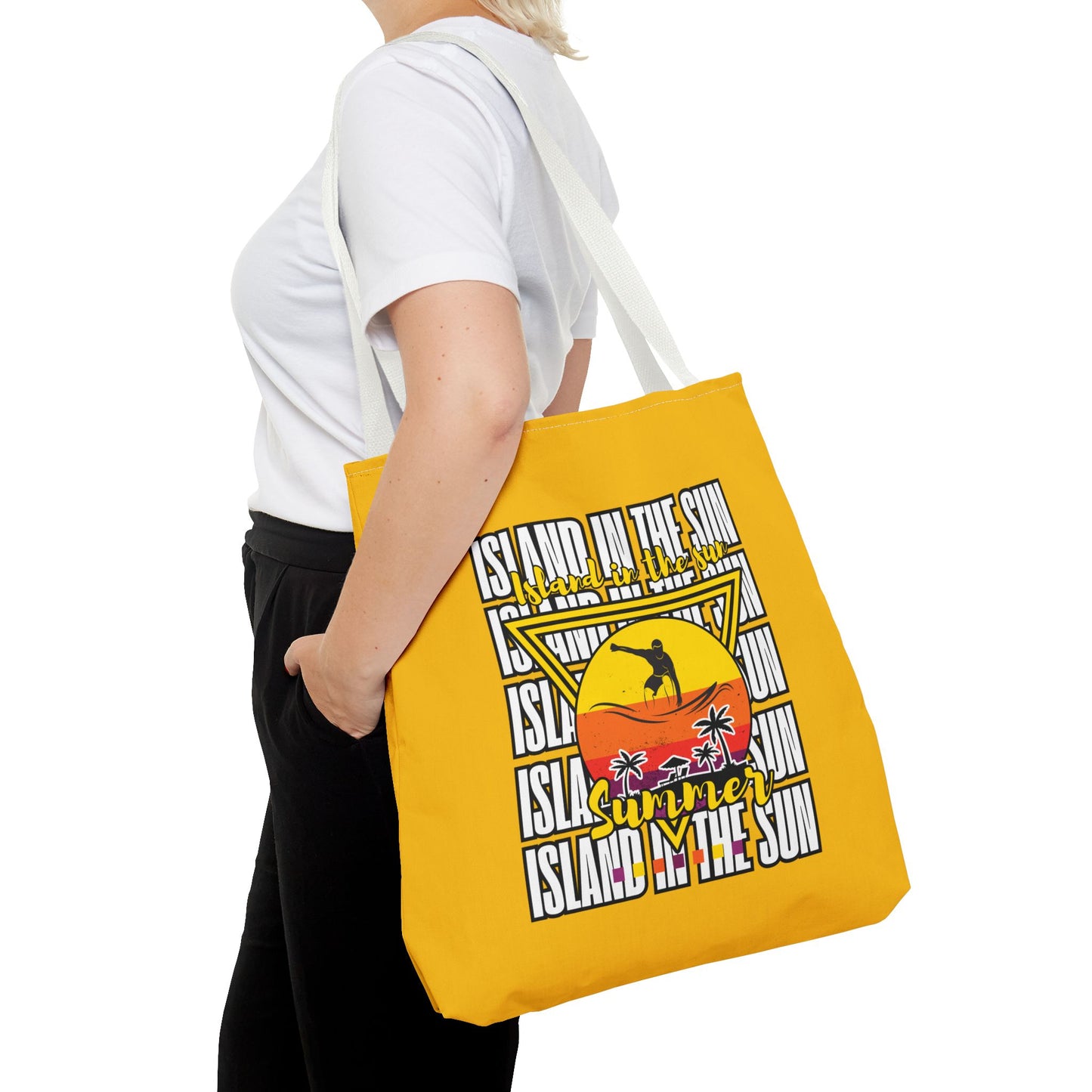 Bag "Island in the sun"  Summer - Vibes Design - Strandtasche, Beach Bag, Tragetasche