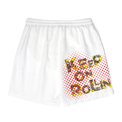Keep on Rollin' Unisex Swim Shorts, Fun Summer Swim Trunks, Beach Wear