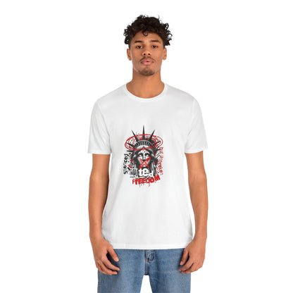 Freedom-Themed Unisex T-Shirt, Statue of Liberty - Freiheitsstatue