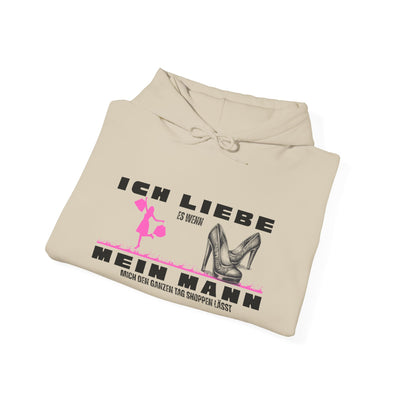 I Love Shopping Unisex Heavy Blend™ Hooded Sweatshirt 