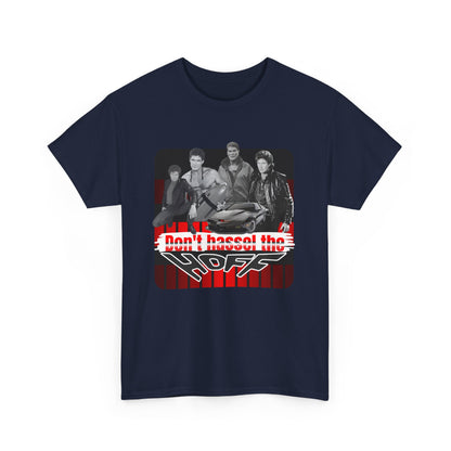 Don't Hassel the Hoff Unisex Heavy Cotton Tee | Retro Humor Shirt for Fans