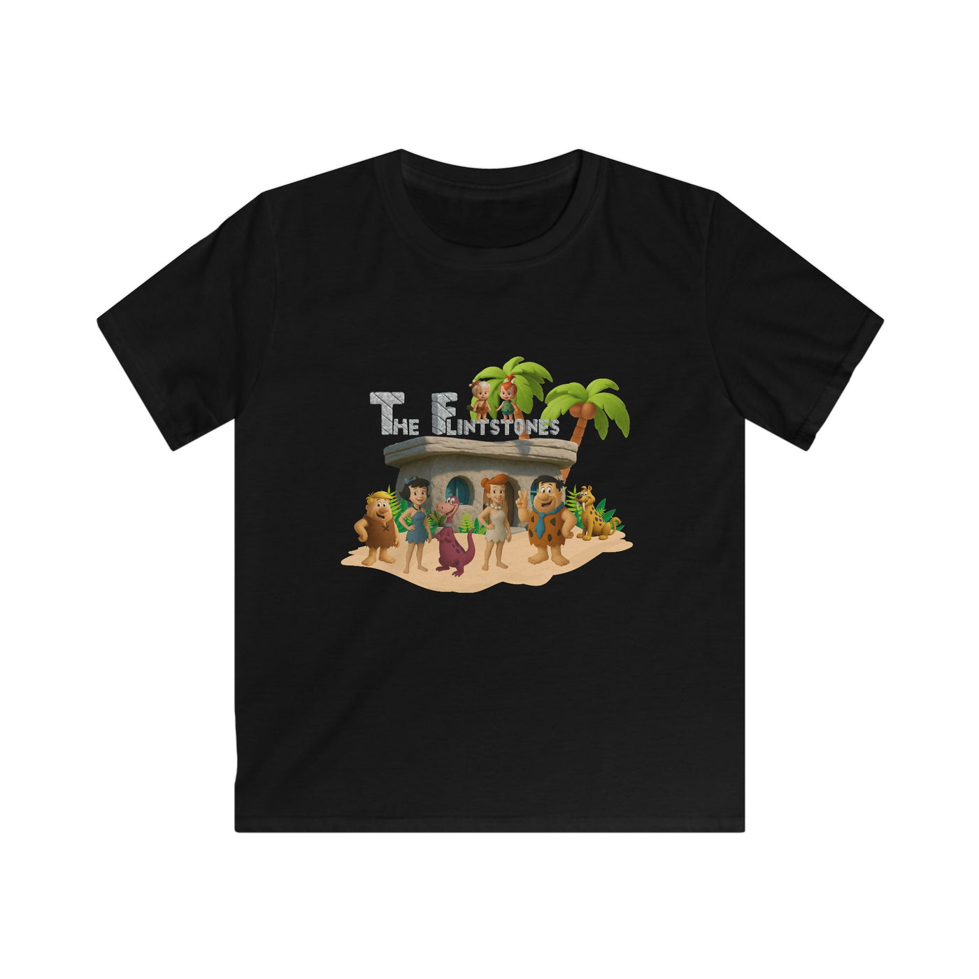 Teeny - Flintstones Kids Tee, Fun Summer Shirt,
