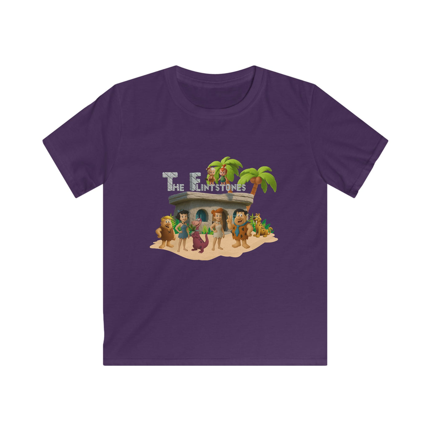 Teeny - Flintstones Kids Tee, Fun Summer Shirt,