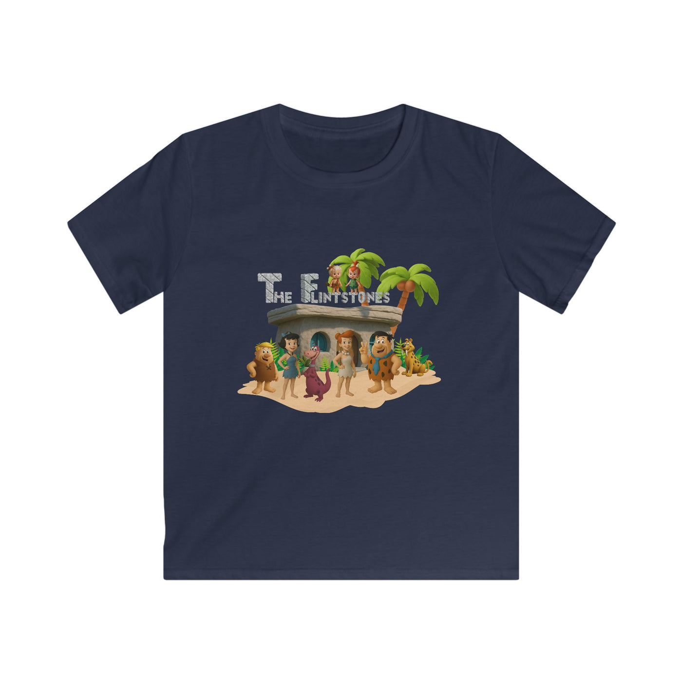Teeny - Flintstones Kids Tee, Fun Summer Shirt,