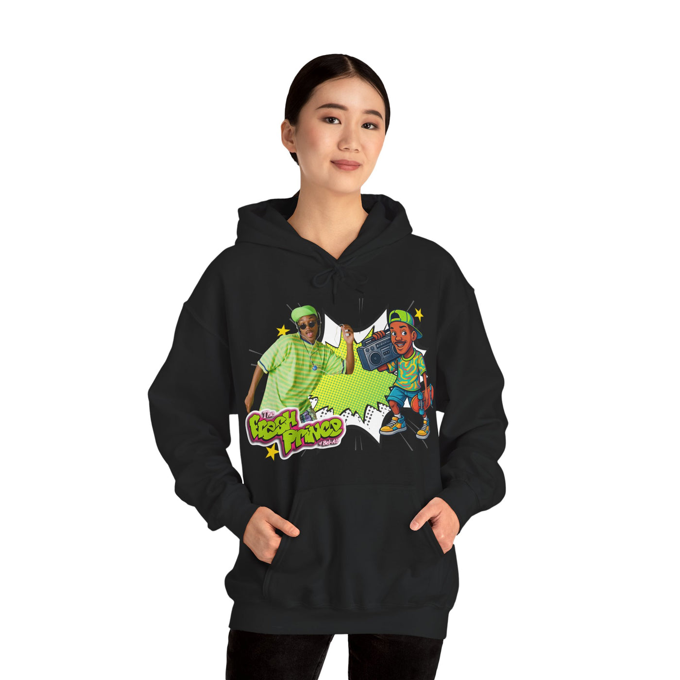 Retro Prince from Bel Air Hip-Hop Inspired Hoodie