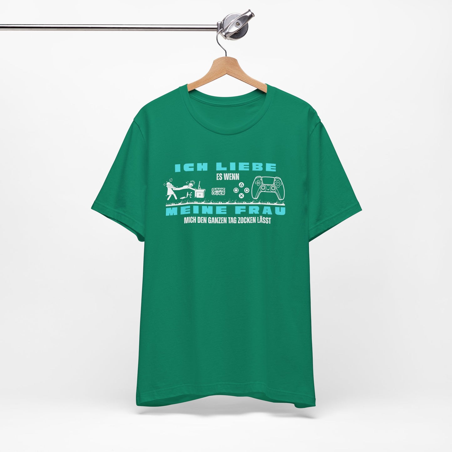 Ich Liebe Meine Frau T-Shirt - Unisex Jersey Tee for Gamers