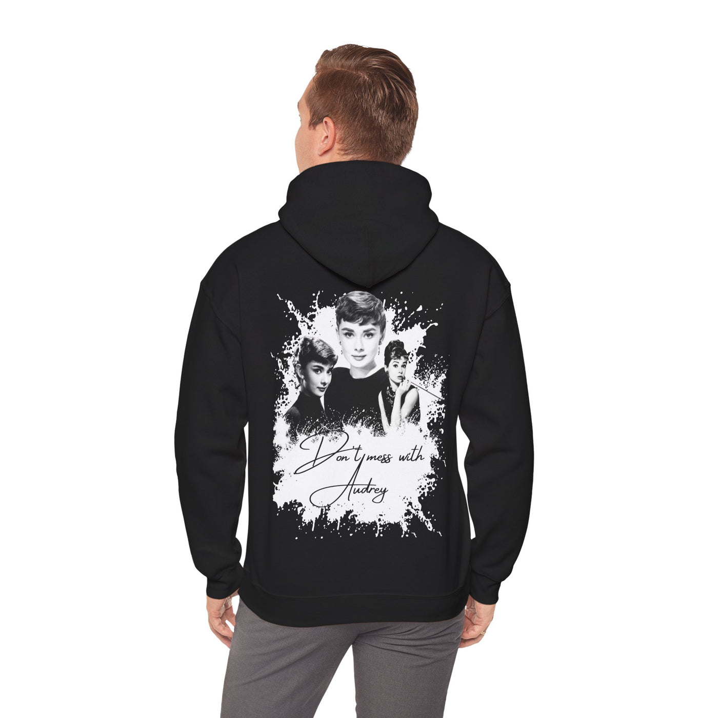 Retro Audrey Hepburn Hoodie - Classic Style