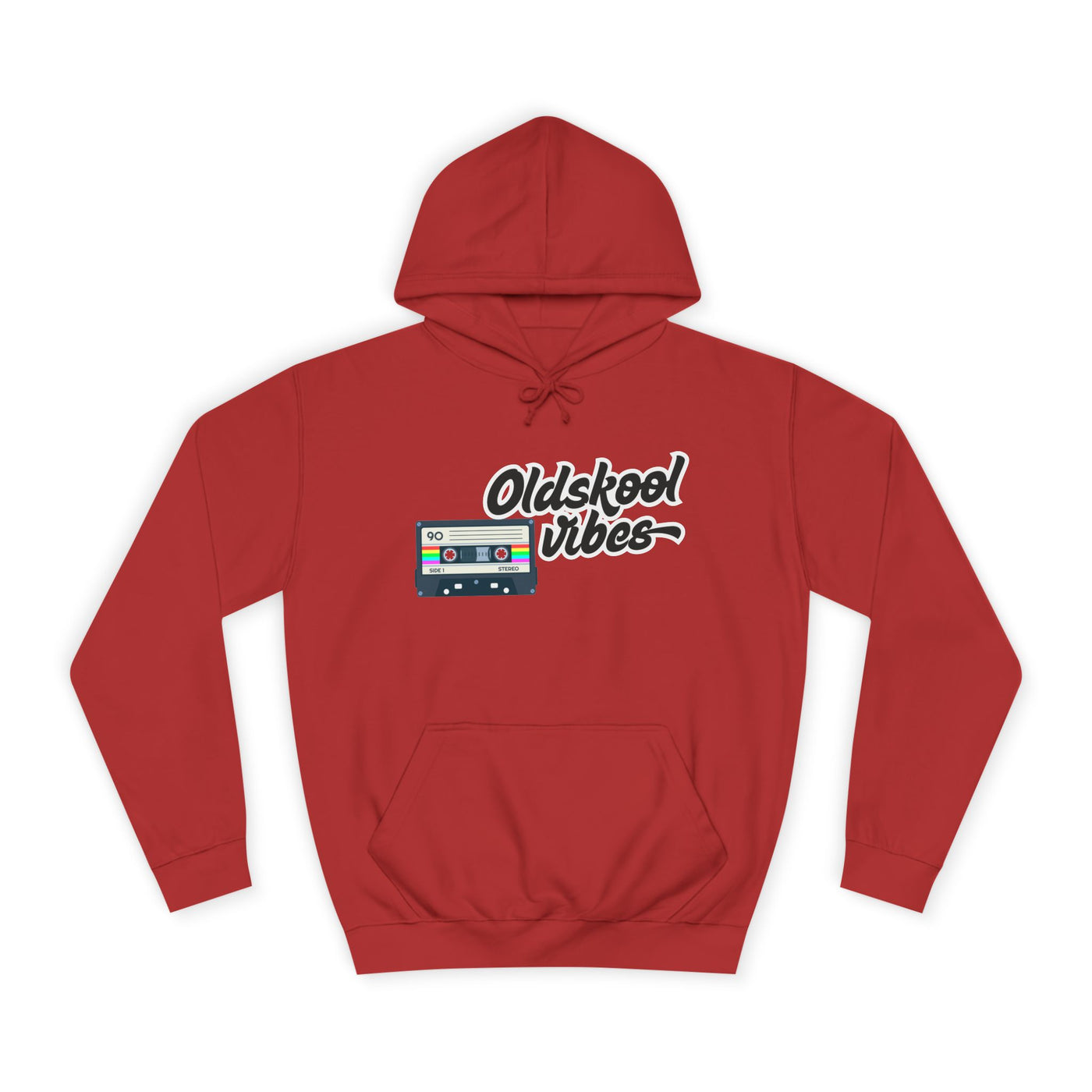 Oldskool Vibes- Hooded Sweatshirt - 'Oldskool' Graphic