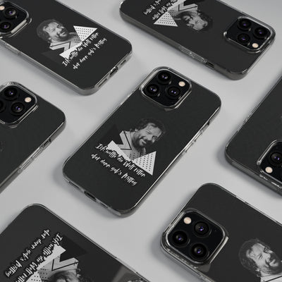 Handyhülle Unique Phone Cover, Ich wollte die Welt retten, dann gabs Mittag