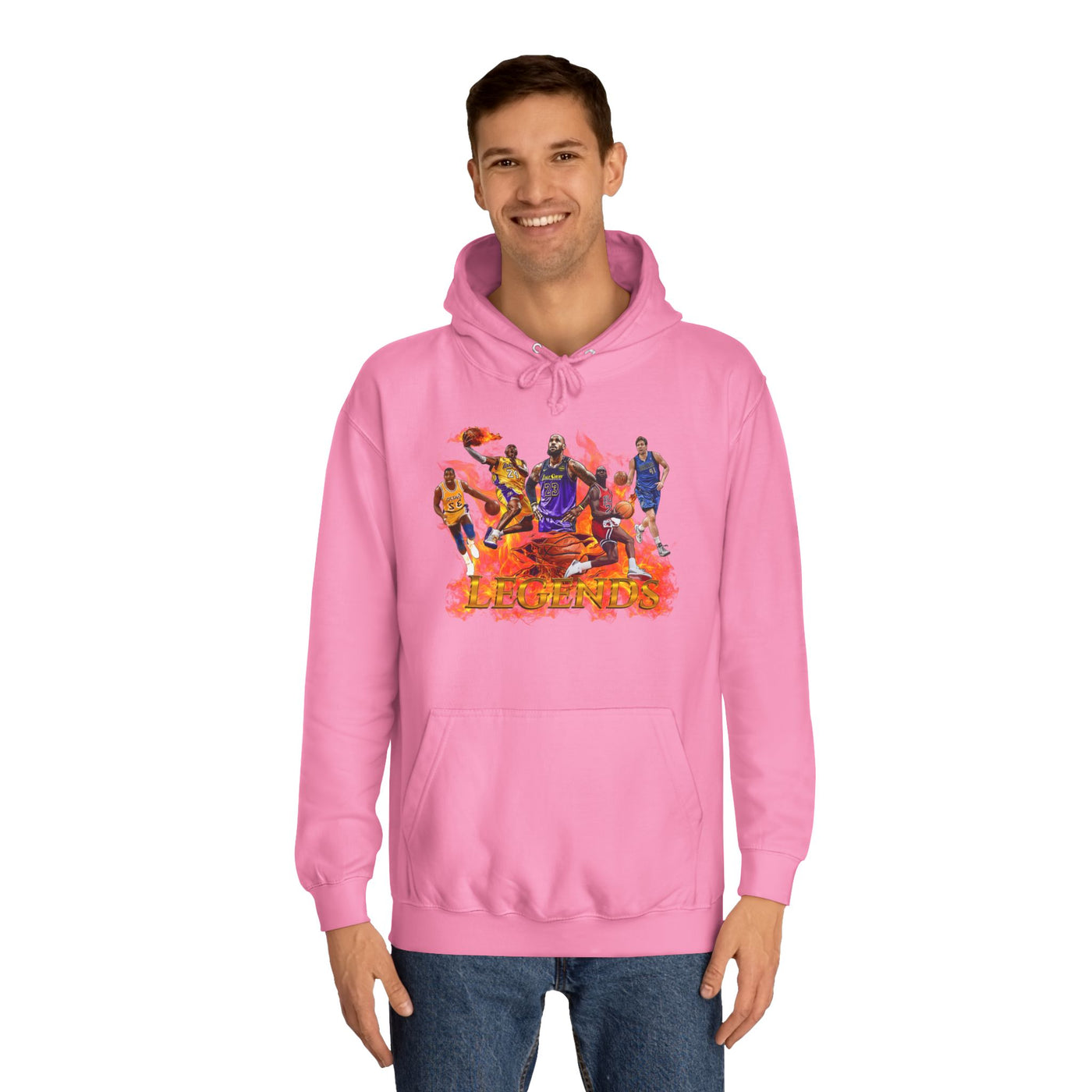 Unisex Sports Hoodie, Legends of Basketball