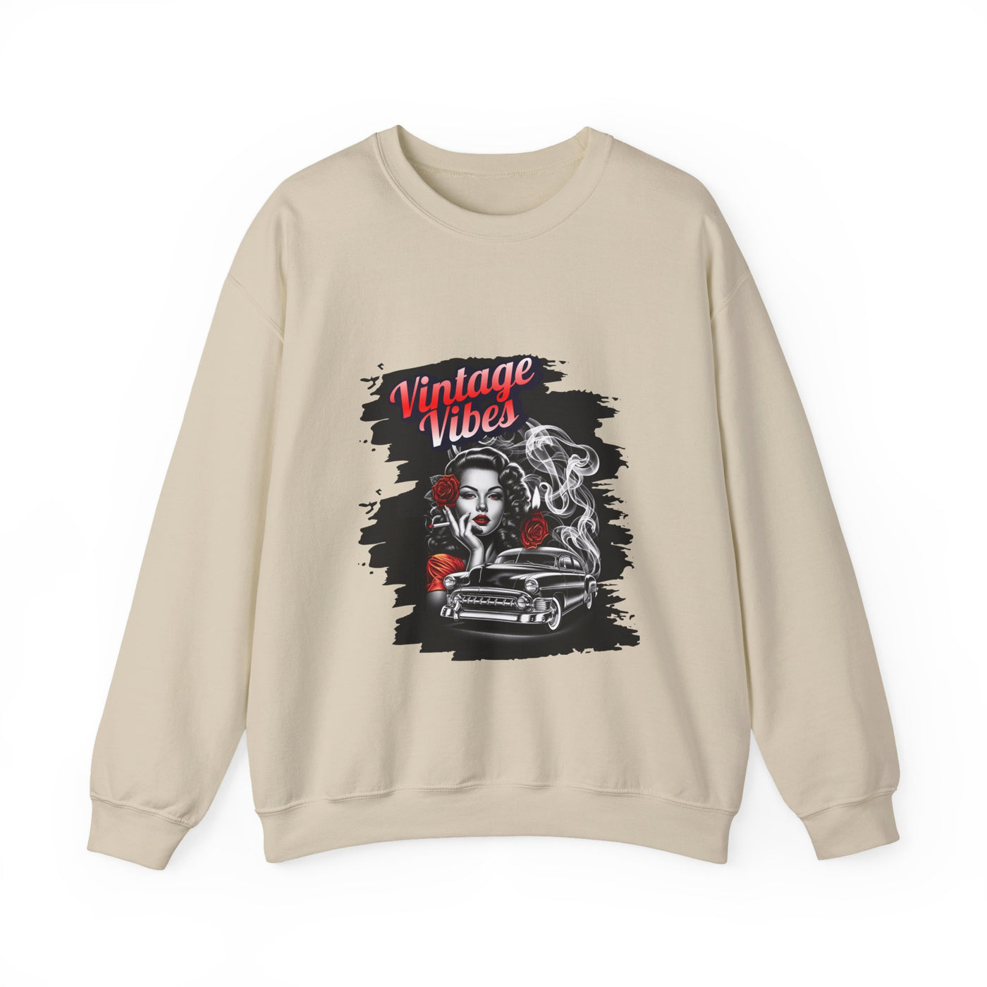 Vintage Vibes Unisex Sweatshirt, Retro