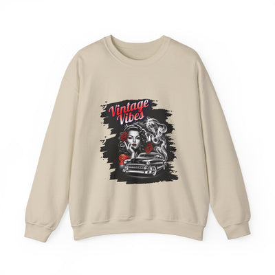 Vintage Vibes Unisex Sweatshirt, Retro